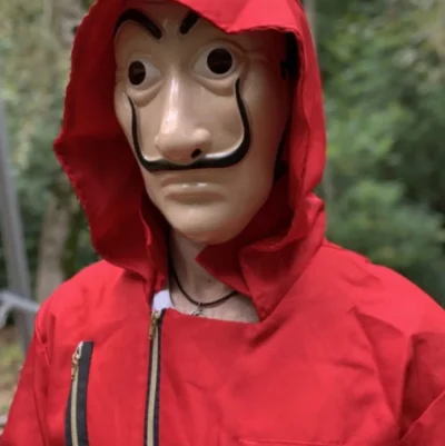 Комбинезон красный