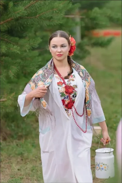 Костюм доярки