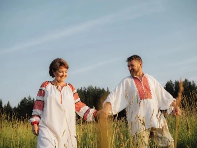 Рубашка народная, славянская