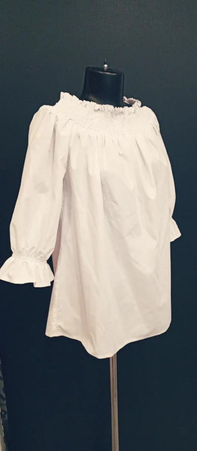 Блуза белая