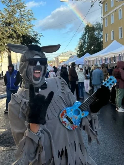 Костюм осла из м/ф «Бременские музыканты»