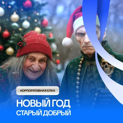 Старый добрый Новый год — корпоративная елка