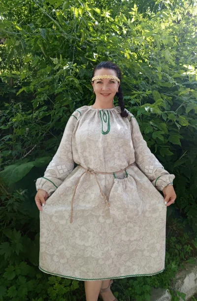 Платье народное, славянское