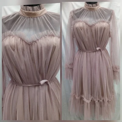 Нежное воздушное платье