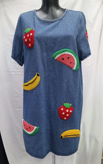 Джинсовое платье