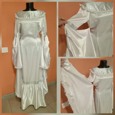 Снегурочка .Платье белое,. Фея ,-снежная королева