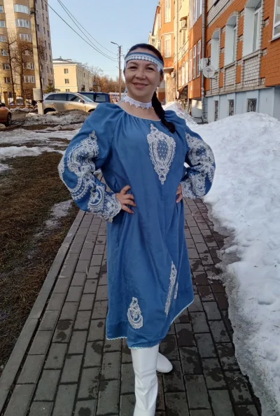 Платье народное.