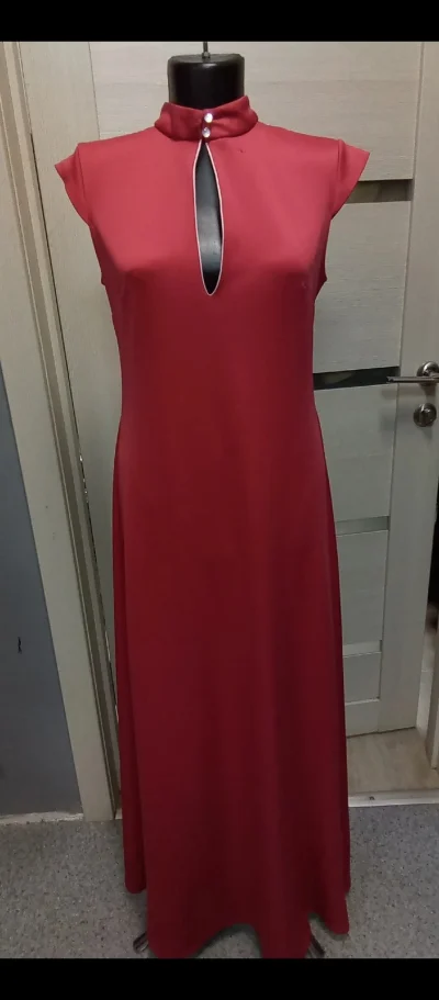 Трикотажное платье