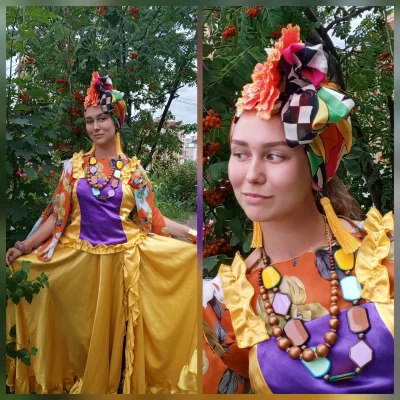 Бразильский народный женский костюм