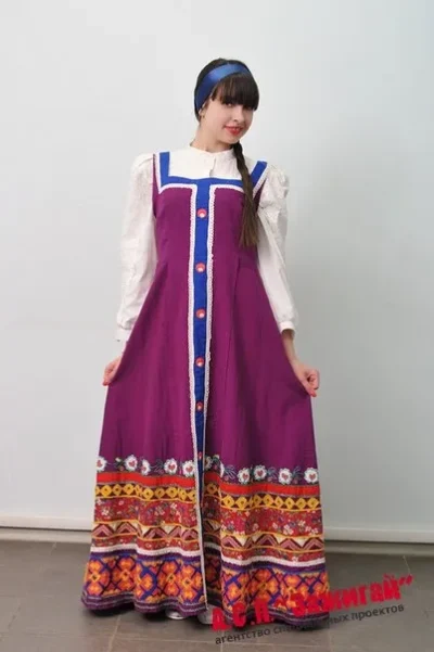 Сарафан русский народный