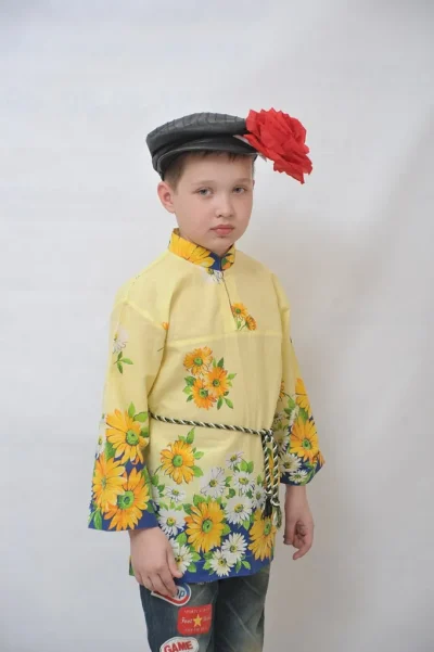 Рубашка народная , детская.