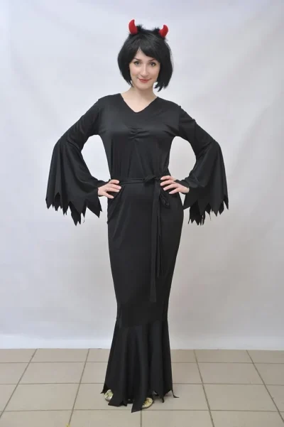 Платье чёрное