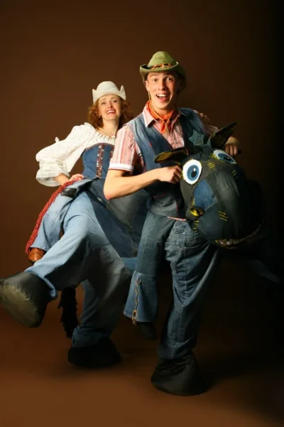 Костюм: Ковбойская лошадь