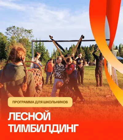Лесной тимбилдинг (1-6 класс) — мероприятие для детей и школьников