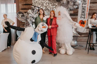 Снеговик Олаф из мультфильма ‘Холодное сердце»