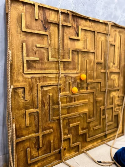 Лабиринт на веревках