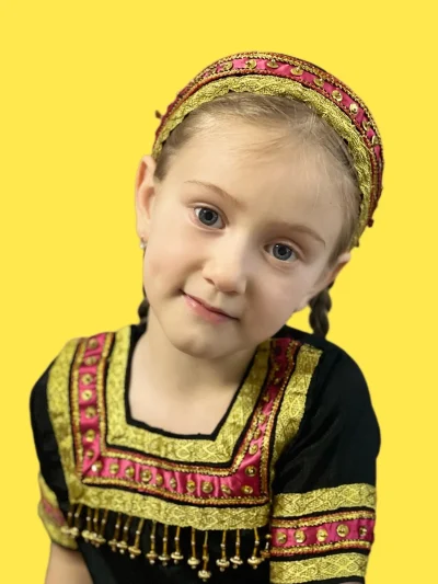 Народный Кубинский костюм для девочек