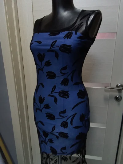 Платье трикотажное