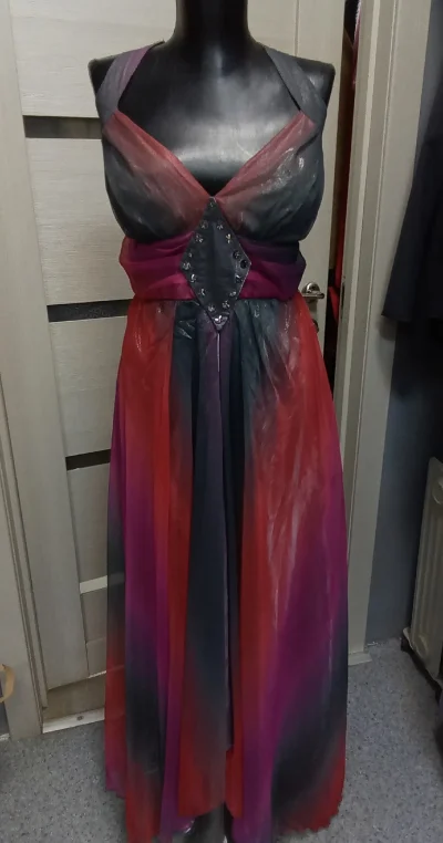 Платье вечернее длинное, лёгкое