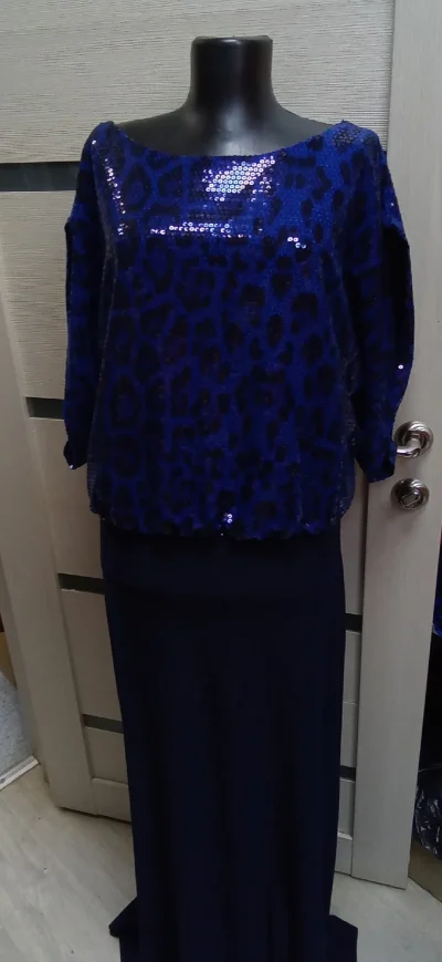 Платье вечернее длинное