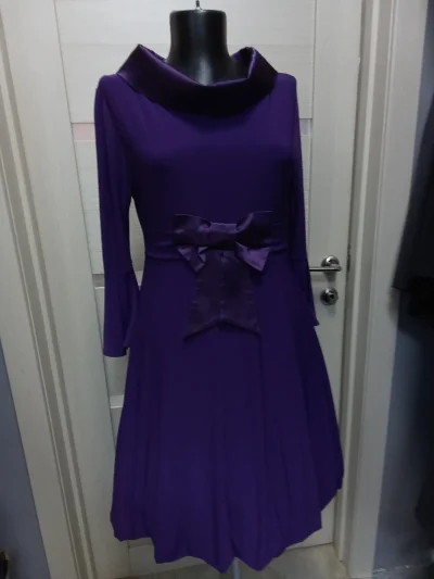 Платье вечернее стрейч-трикотаж