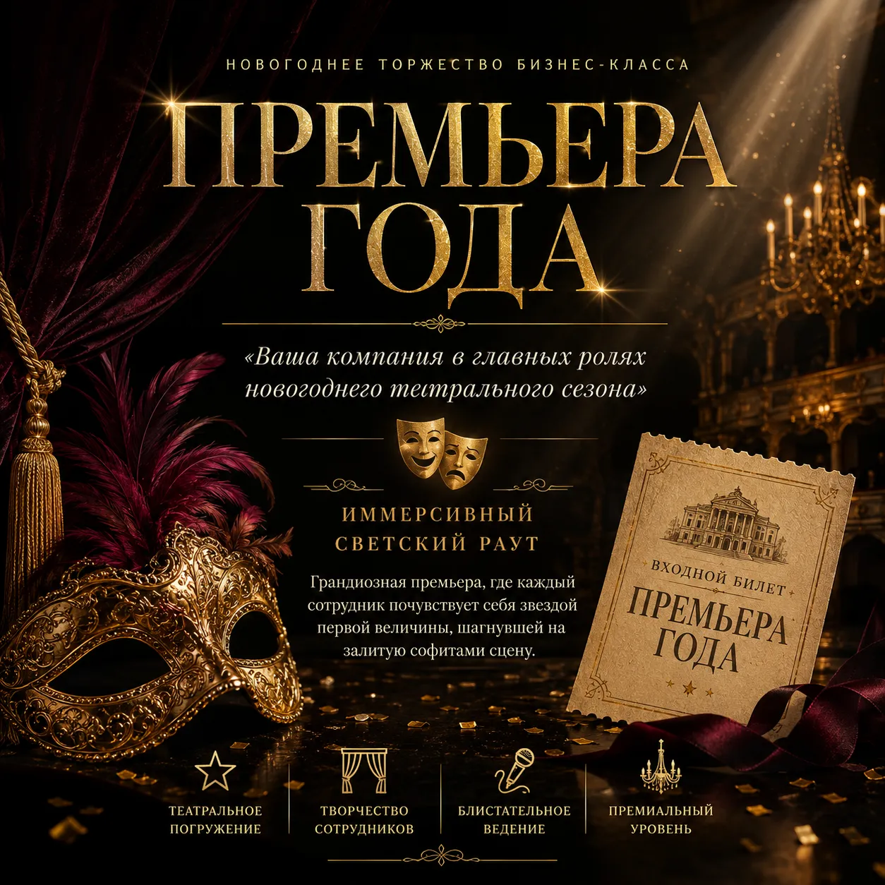 Театральный корпоратив Киров