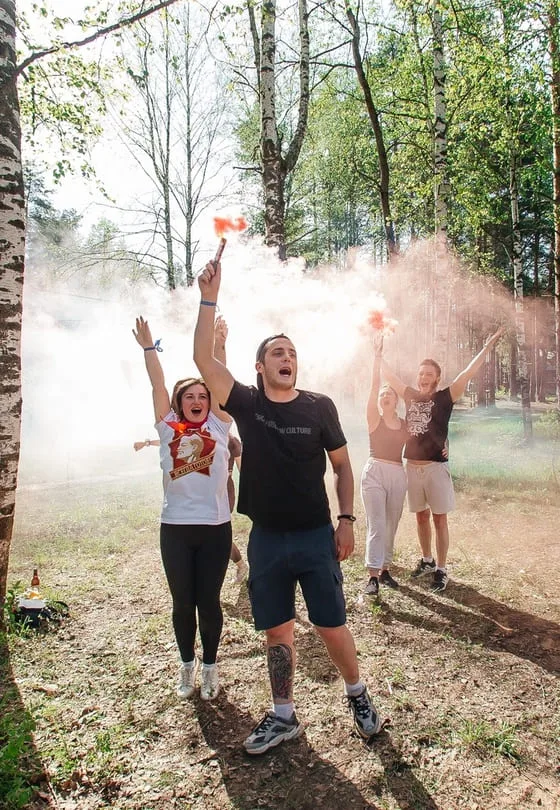 Корпоратив Пионерский лагерь по взрослому