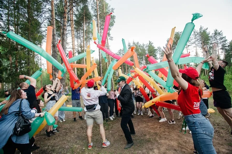 Корпоратив Пионерский лагерь по взрослому