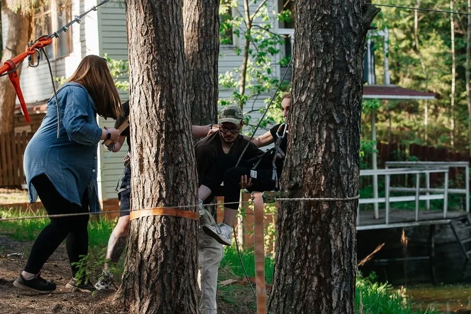 Корпоратив Пионерский лагерь по взрослому