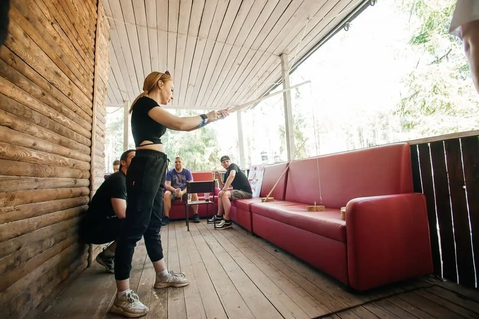 Корпоратив Пионерский лагерь по взрослому