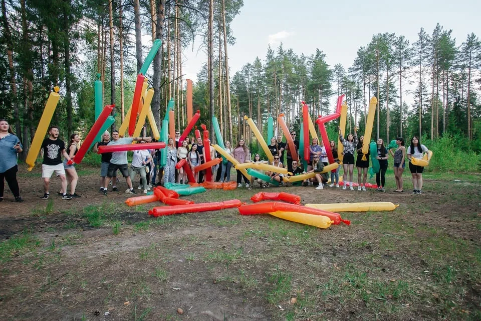 Корпоратив Пионерский лагерь по взрослому