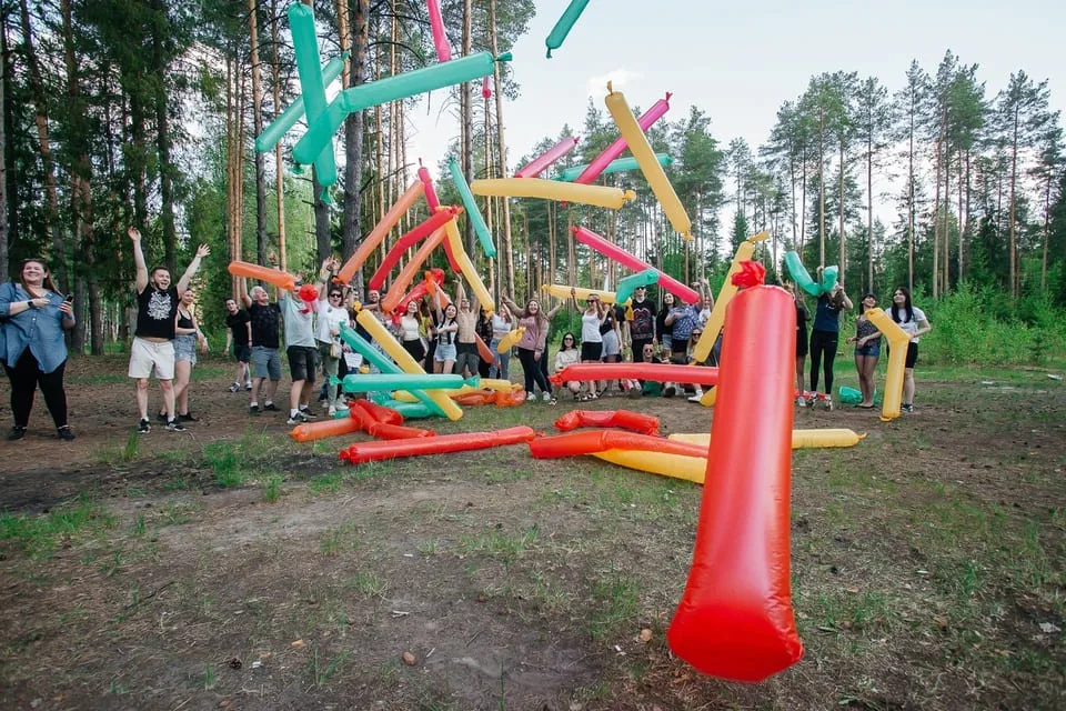Корпоратив Пионерский лагерь по взрослому